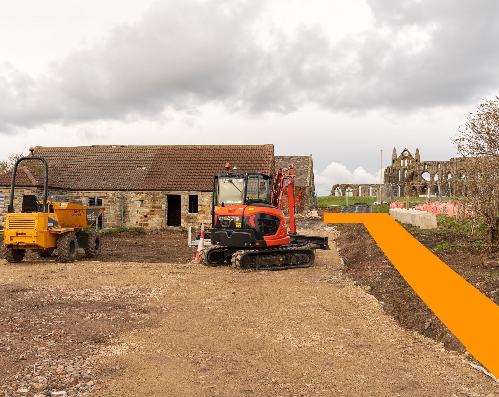 Whitby Distillery Spirits Walkway