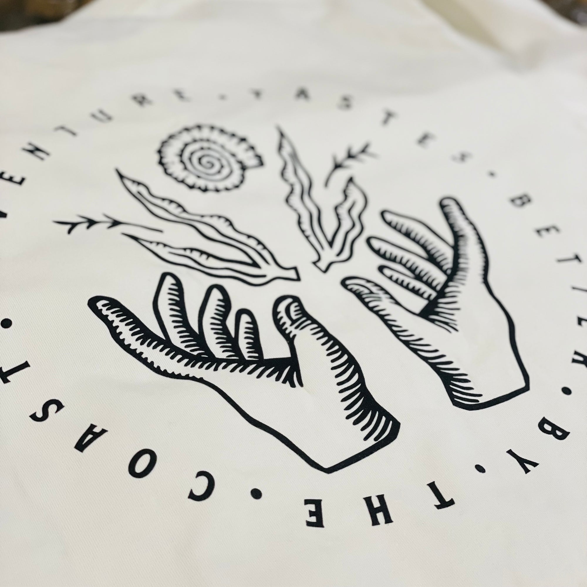 Whitby Distillery Ecru T-Shirt