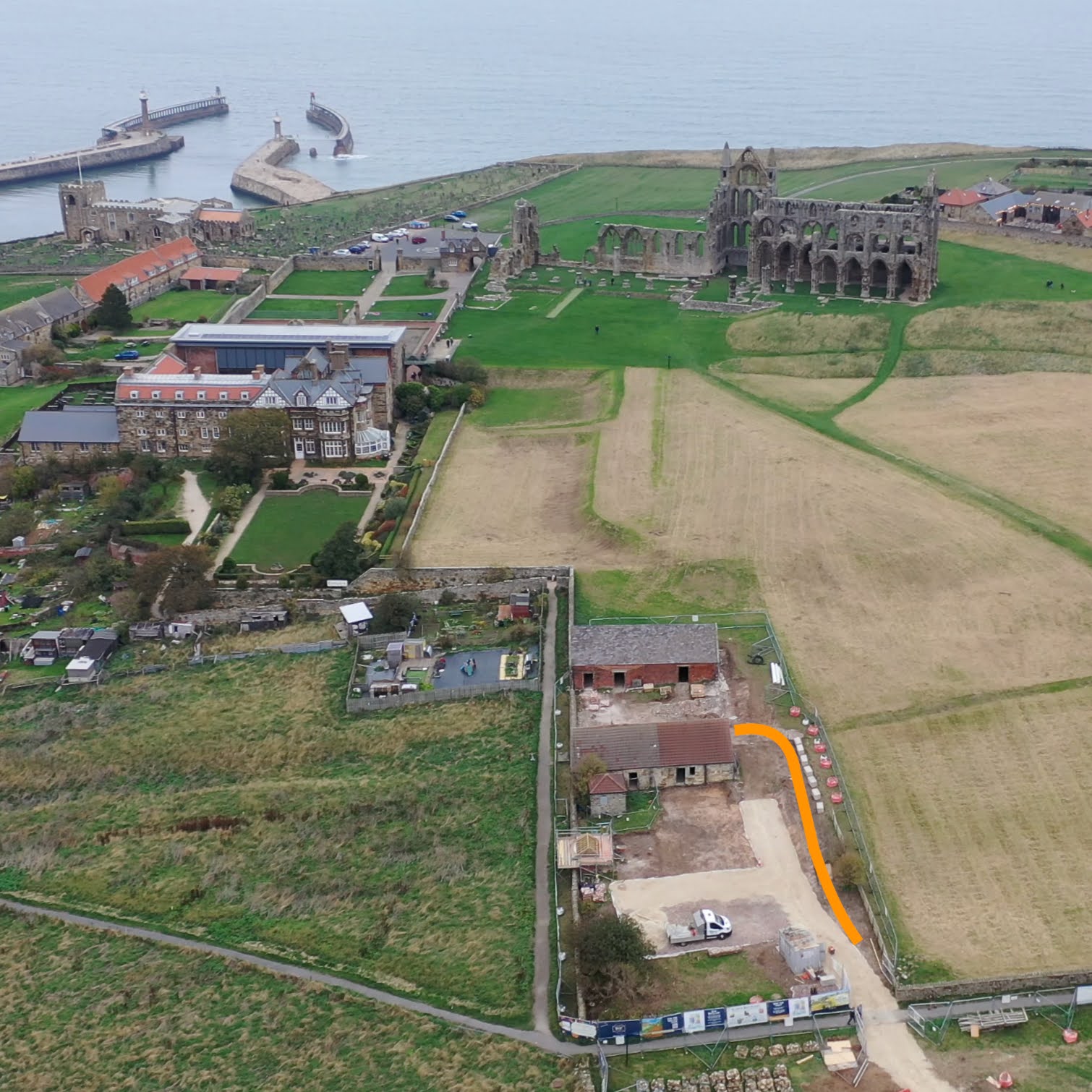 Whitby Distillery Spirits Walkway