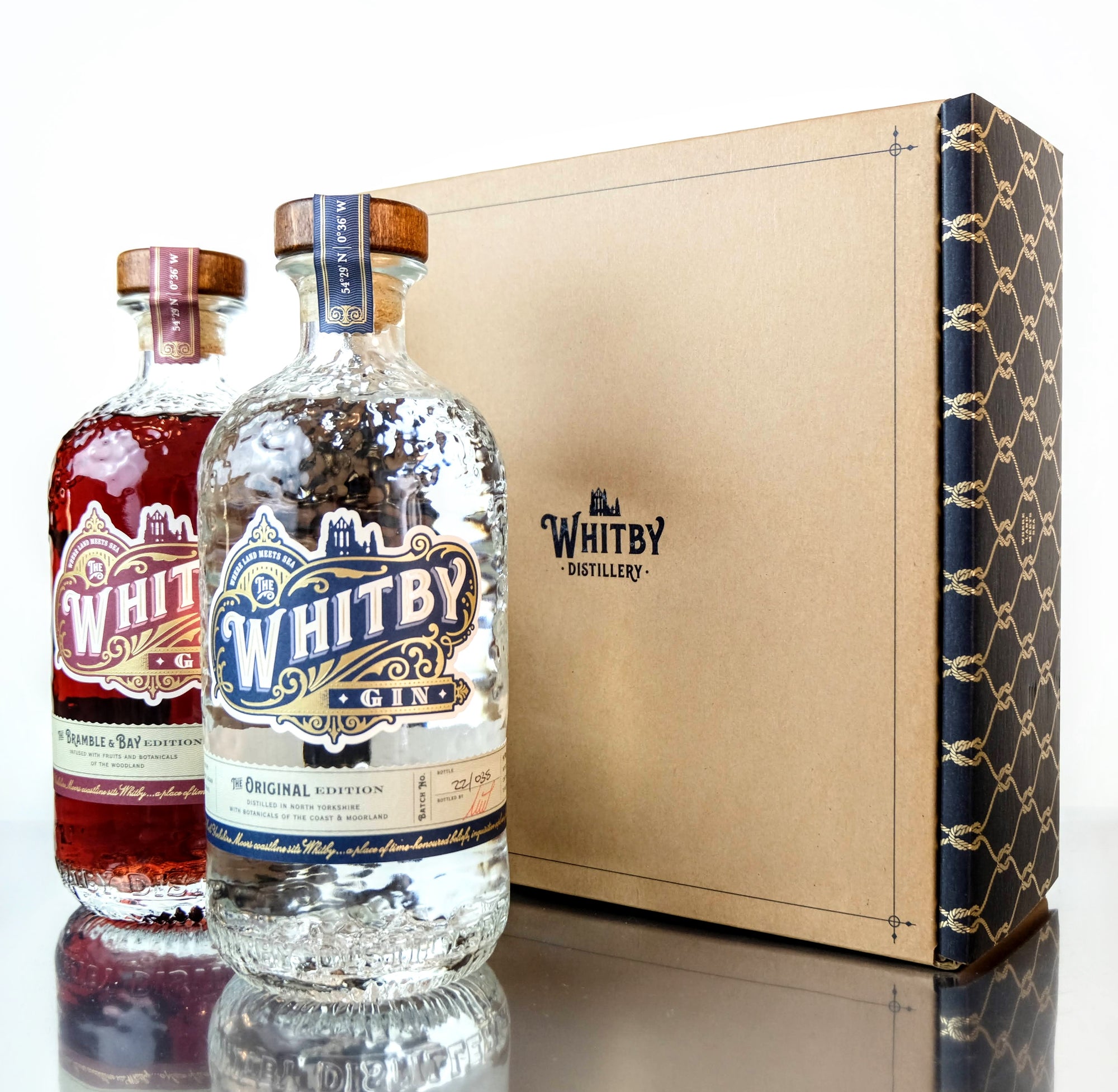 Whitby Distillery - 70cl Twin Gift Set.